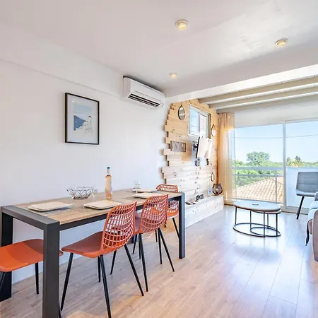 3 Pieces Proche Parc Naturel Et Mer, Parking, Climatisation アパート ヴィルヌーヴ・ルベ